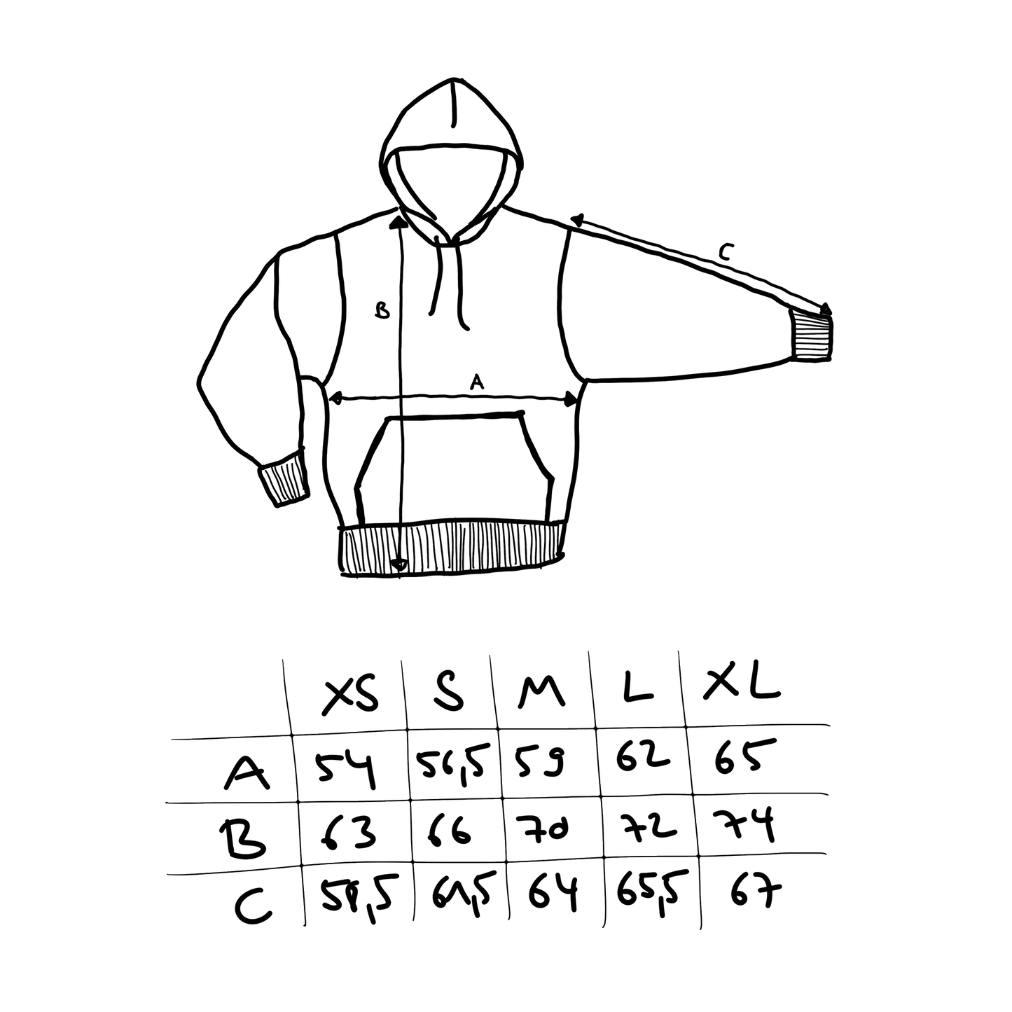 Oversized Hoodie - MOTH