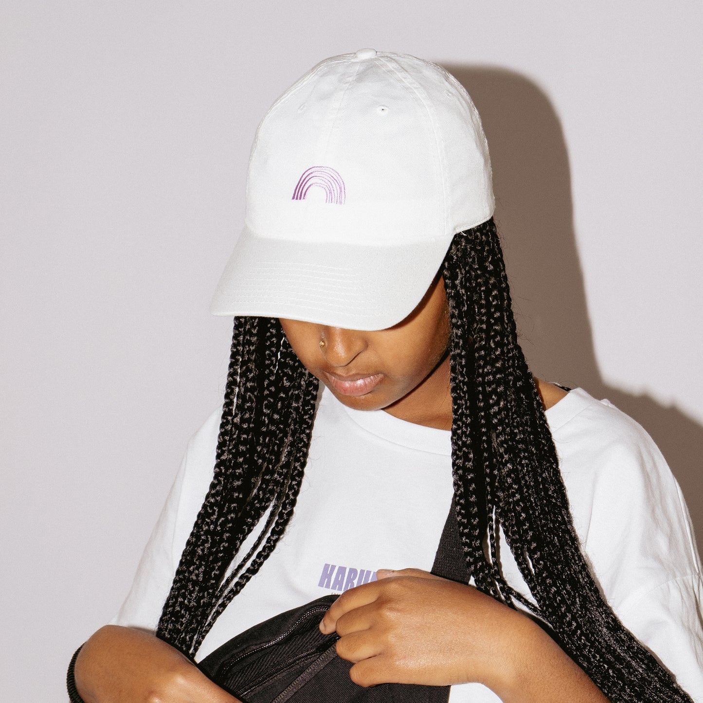 Cap - RAINBOW WHITE